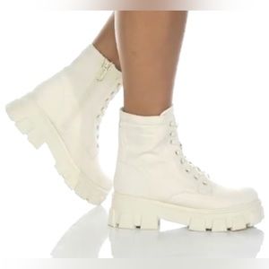 🆕 CIRCUS SAM EDELMAN DANE COMBAT BOOTS SIZE 7 (Monolith style)